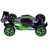 RC Buggy racer automobilis su keturiais varomais ratais (žalias)