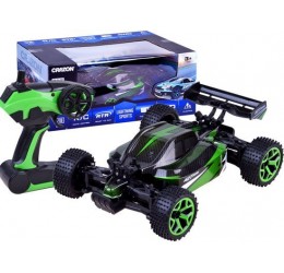 RC Buggy racer automobilis su keturiais varomais ratais (žalias)