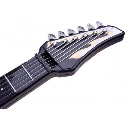 Vaikiška gitara su kolonėle ir mikrofonu