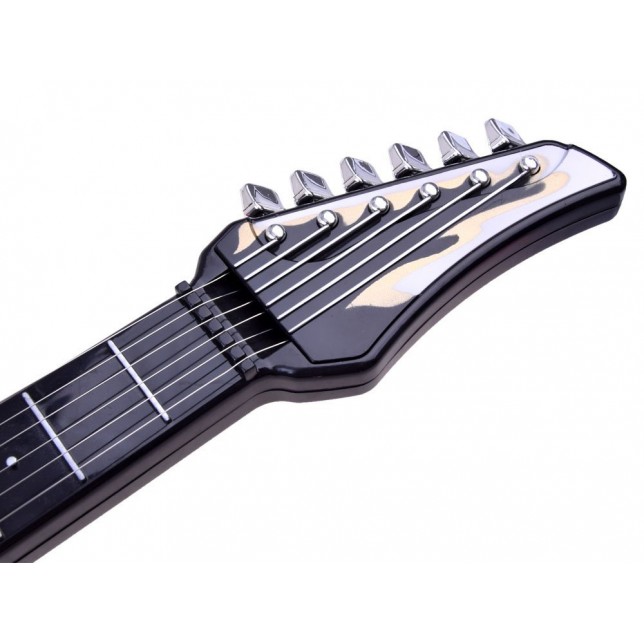Vaikiška gitara su kolonėle ir mikrofonu