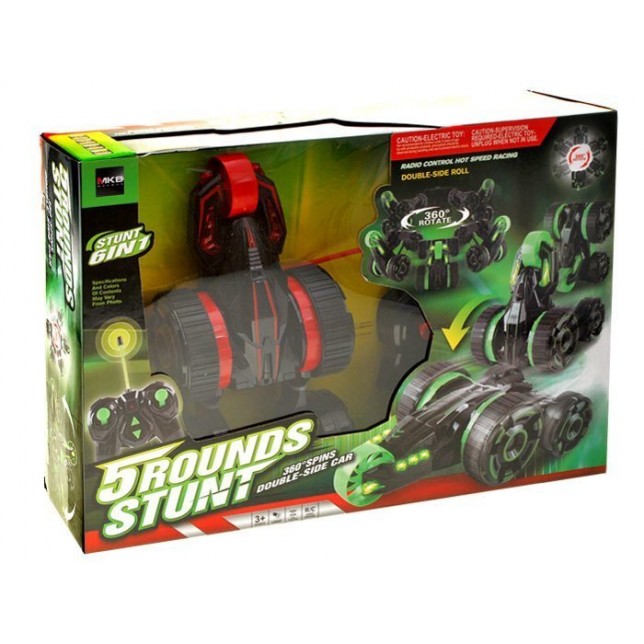 RC Kosminis triukų automobilis (raudonas)