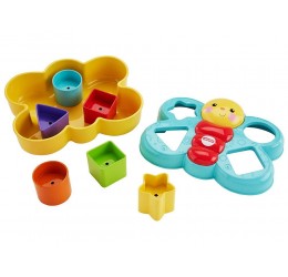 Fisher Price kaladėlių rūšiuoklis "Drugelis"