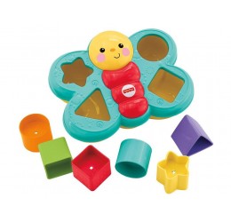 Fisher Price kaladėlių rūšiuoklis "Drugelis"