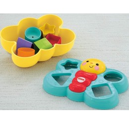 Fisher Price kaladėlių rūšiuoklis "Drugelis"