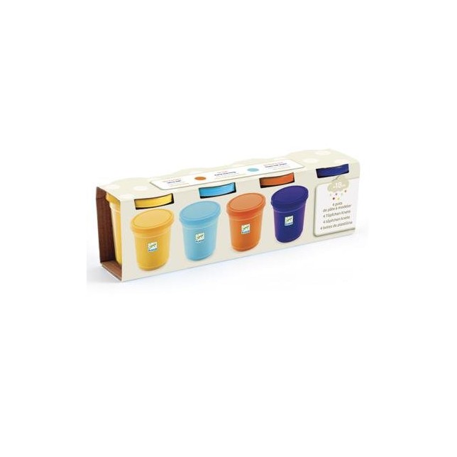 Djeco modeliavimo plastilinas "Gamta" (4 vnt.)