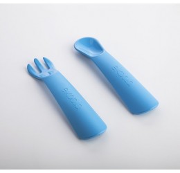 Mėlynas eKoala bioplastiko įrankių rinkinys