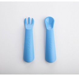 Mėlynas eKoala bioplastiko įrankių rinkinys