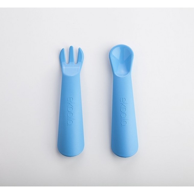 Mėlynas eKoala bioplastiko įrankių rinkinys