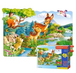 Castroland dėlionė - Deer Animal / 20 maxi detalių