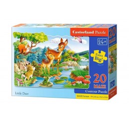 Castroland dėlionė - Deer Animal / 20 maxi detalių