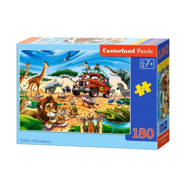 Castroland dėlionė - "Safari adventure" / 180 detalių B-018390