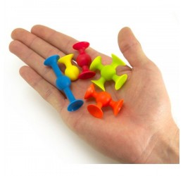 Mini edukaciniai lipšniukai Squigz (75 vnt.)