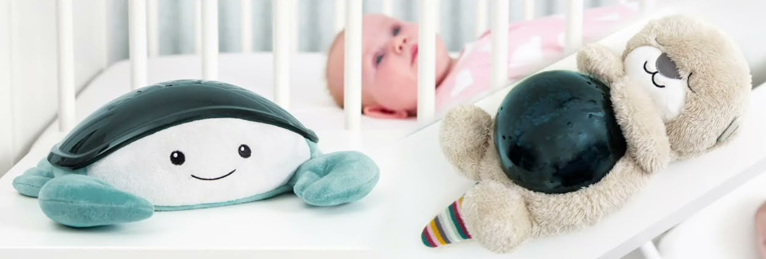 ZAZU migdukai, projektoriai ir žaisliukai kūdikiams