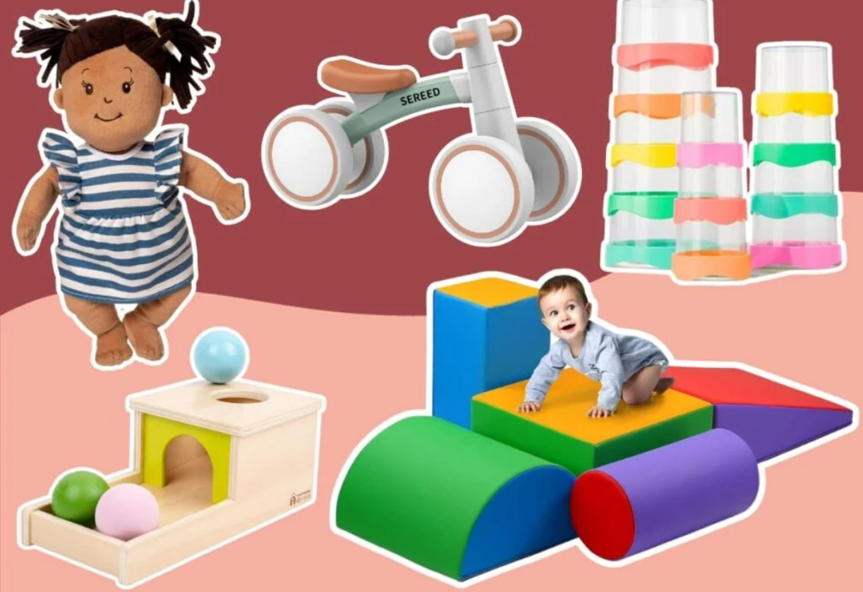 TOP 10 žaislų idėjų, ką padovanoti 1 metų vaikui